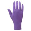 Magid TRIPOLY, Disposable Gloves, Nitrile/Latex/Neoprene, Powder-Free, 2XL, 100 PK, Purple TRIPOLY500XXL